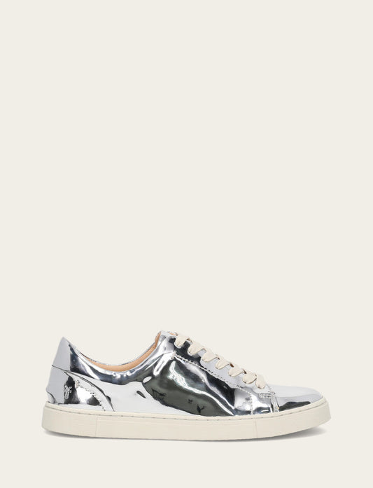 Women's Silver Ivy Low Lace Slip On Sneakers | Frye Silver
