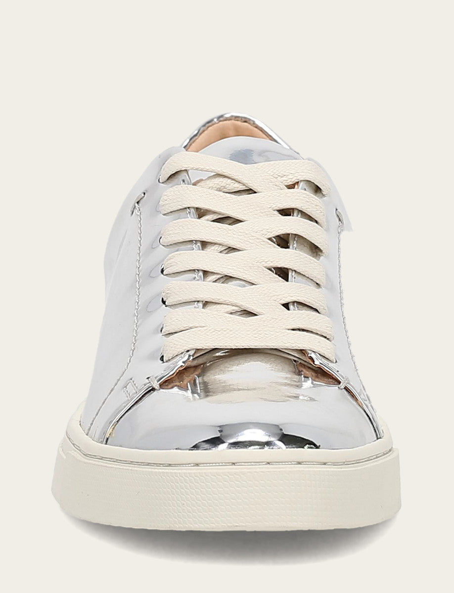 Women's Silver Ivy Low Lace Slip On Sneakers | Frye Silver
