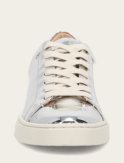 Women's Silver Ivy Low Lace Slip On Sneakers | Frye Silver