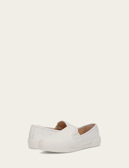 Women's White Mia Slip On Sneakers | Frye White