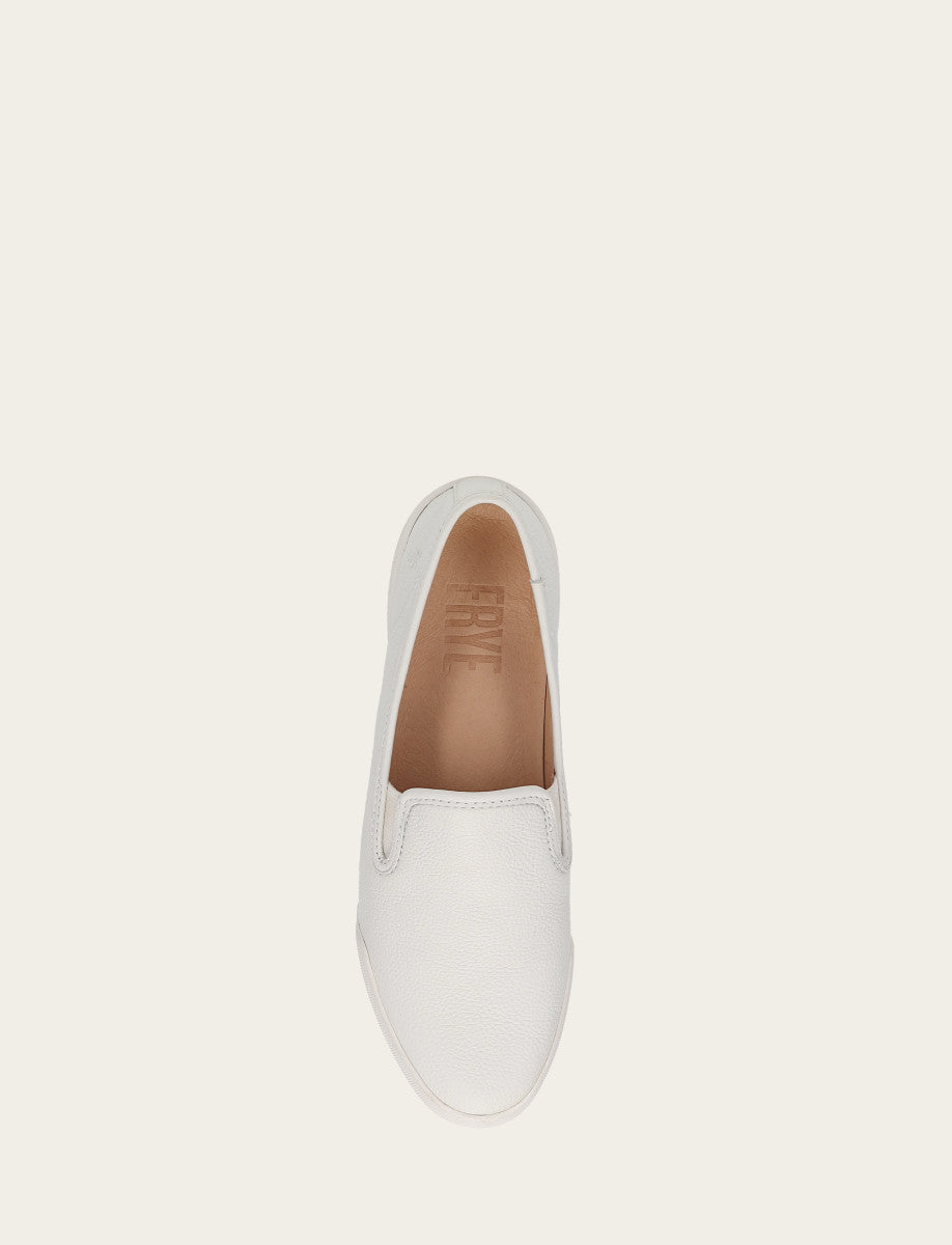 Women's White Mia Slip On Sneakers | Frye White