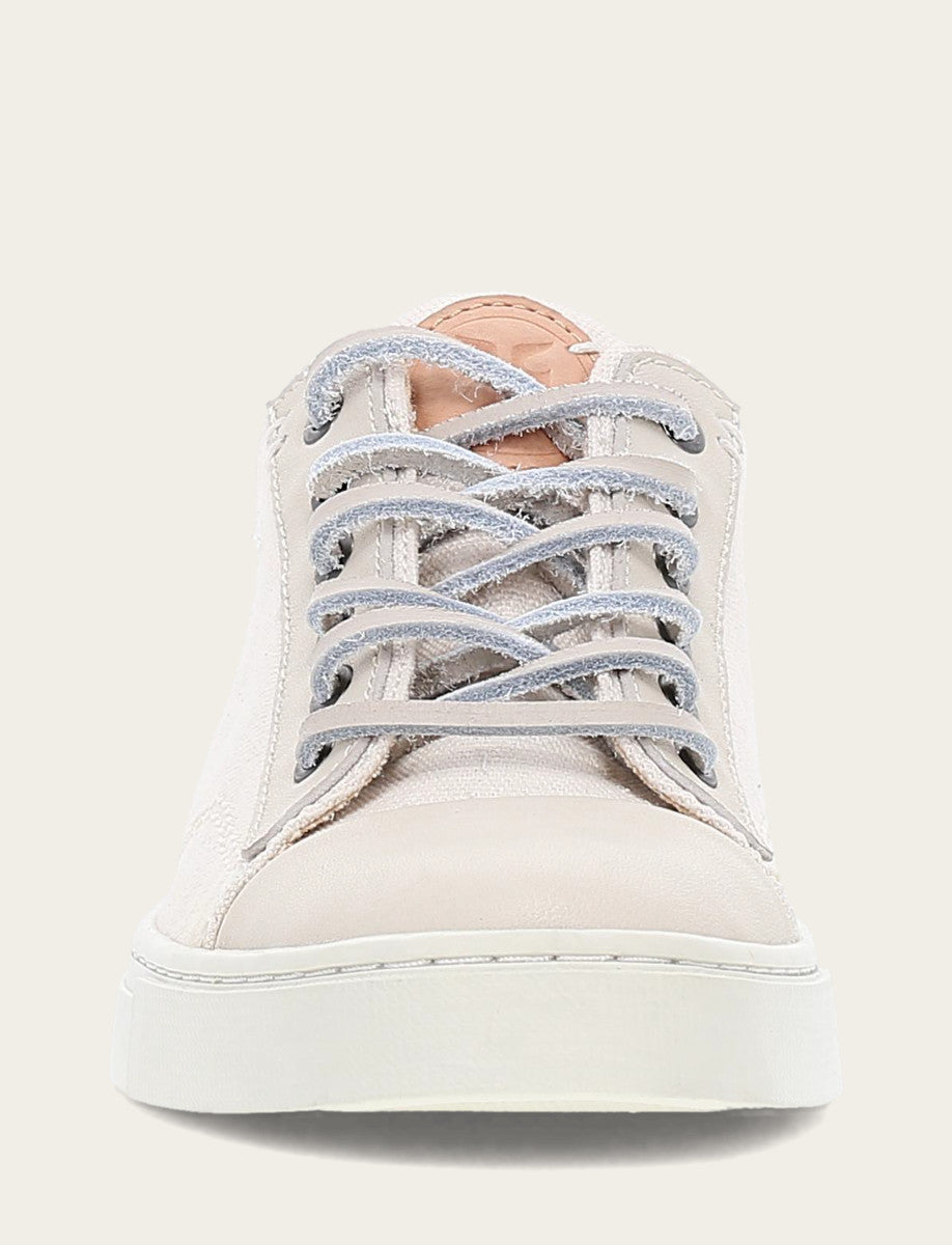 Women's Ivory Ivy Canvas Low Lace Sneakers | Frye Ivory