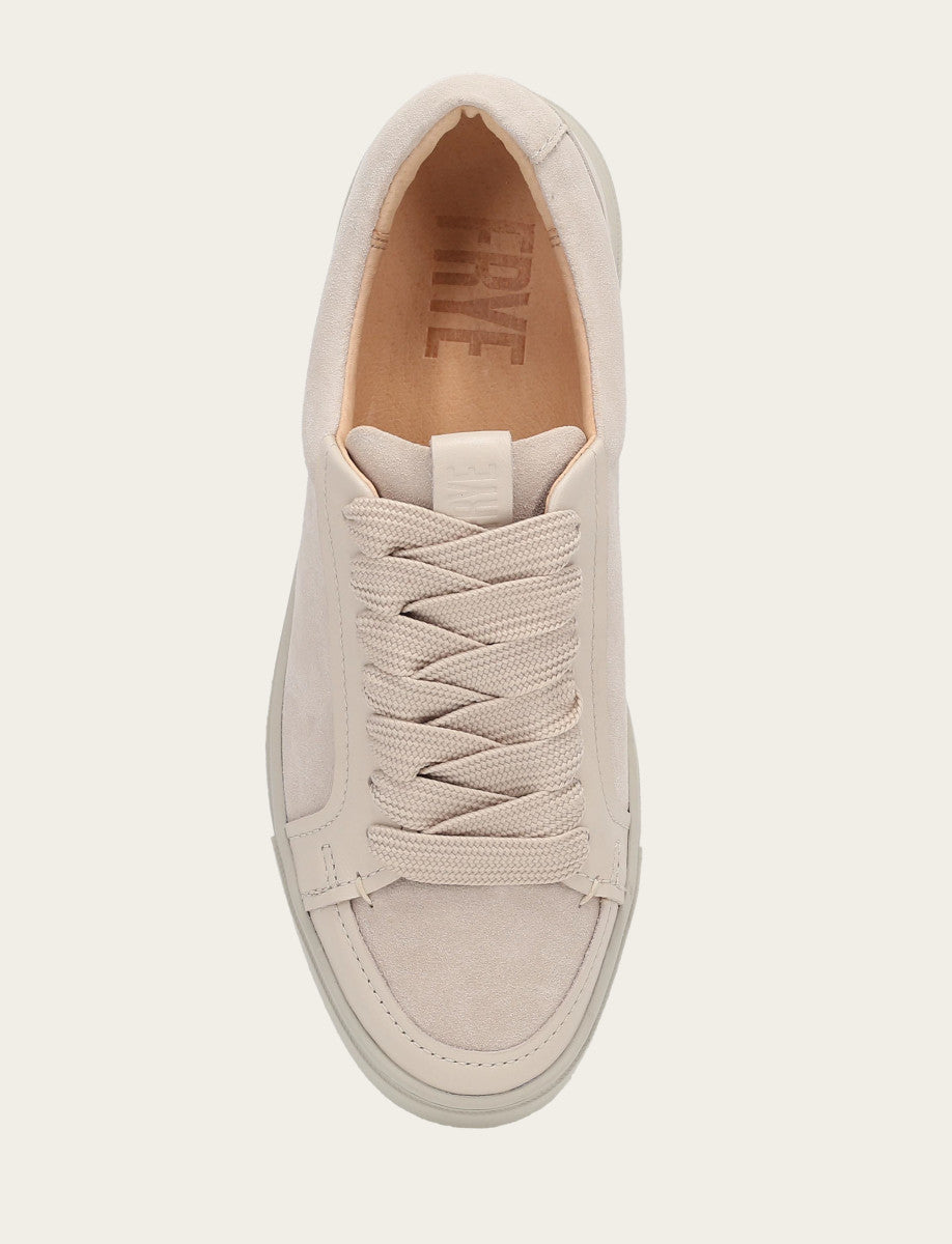Women's Ivory Ivy Court Low Lace Sneakers | Frye Ivory