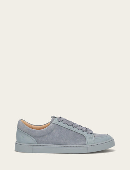 Women's Steel Blue Ivy Court Low Lace Sneakers | Frye Steel Blue