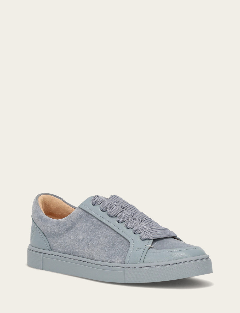 Women's Steel Blue Ivy Court Low Lace Sneakers | Frye Steel Blue