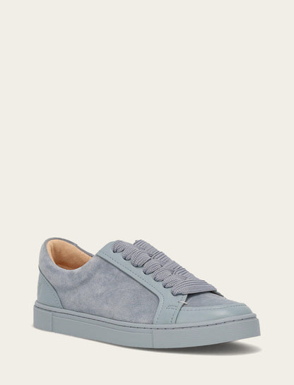 Women's Steel Blue Ivy Court Low Lace Sneakers | Frye Steel Blue