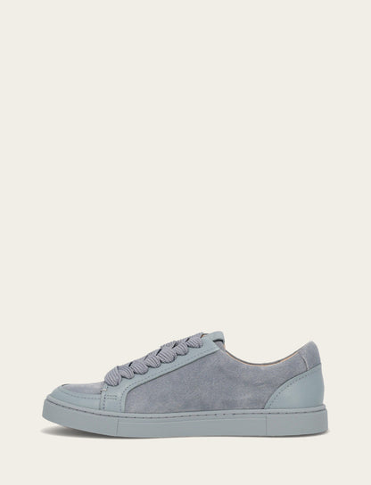 Women's Steel Blue Ivy Court Low Lace Sneakers | Frye Steel Blue