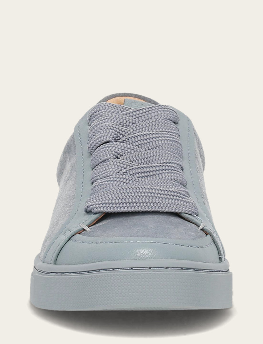 Women's Steel Blue Ivy Court Low Lace Sneakers | Frye Steel Blue