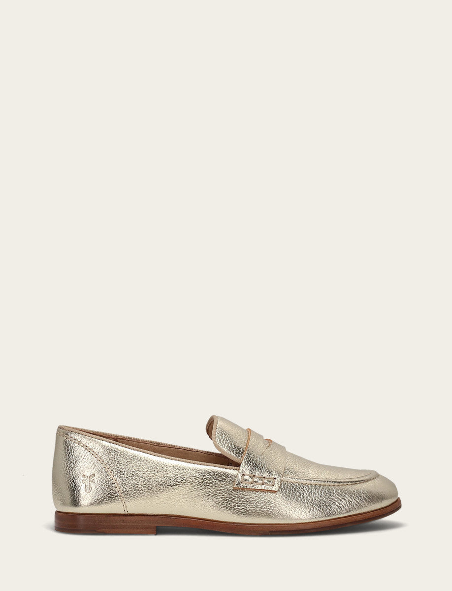 Faith Loafer | Frye Light Gold