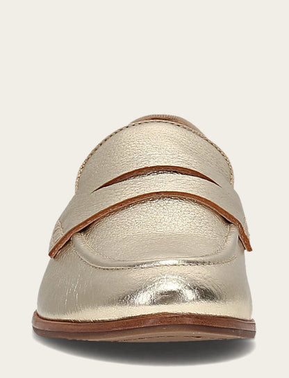Faith Loafer | Frye Light Gold