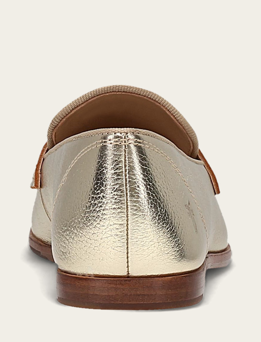 Faith Loafer | Frye Light Gold