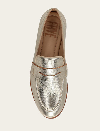 Faith Loafer | Frye Light Gold