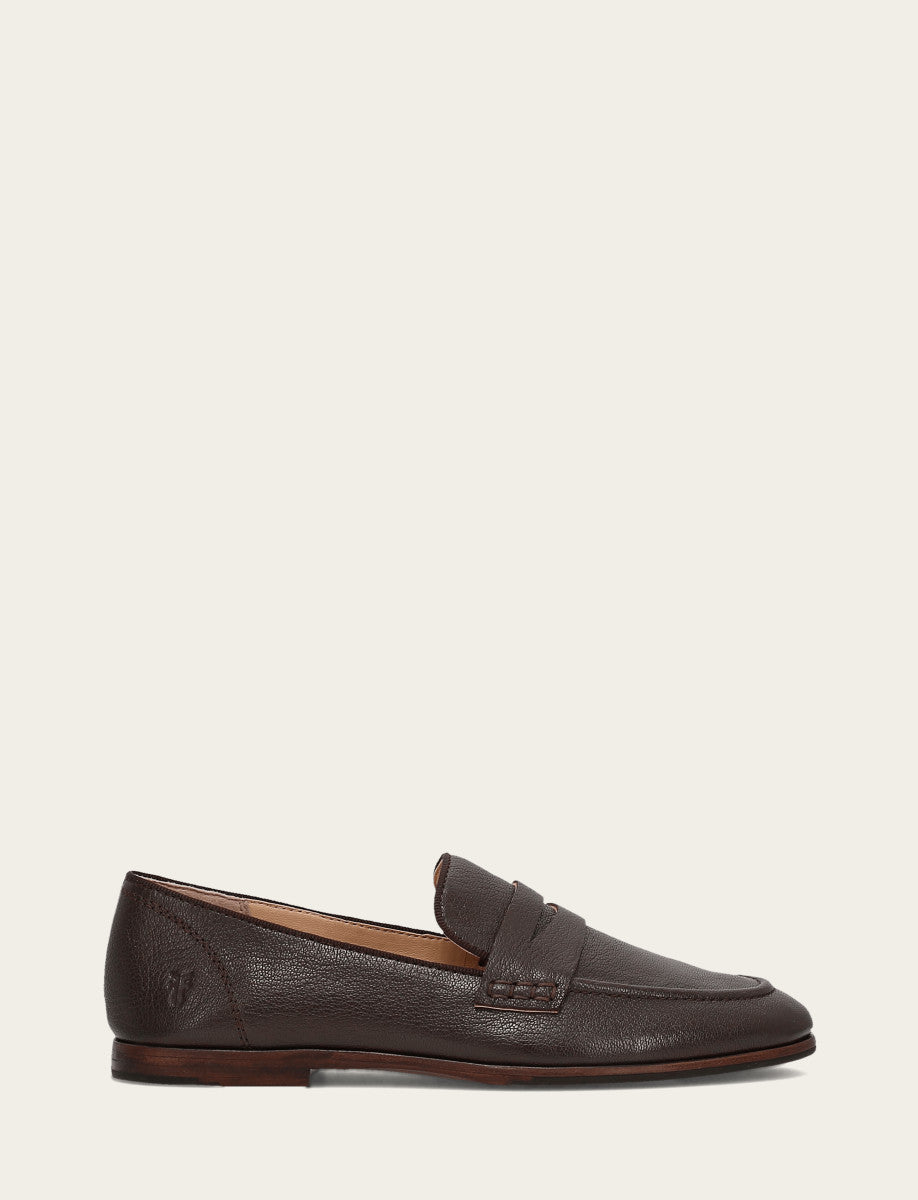 Women's Dark Brown Faith Loafer | Frye Dark Brown
