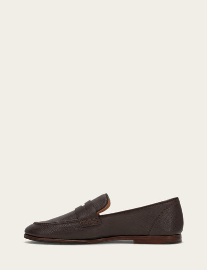 Women's Dark Brown Faith Loafer | Frye Dark Brown