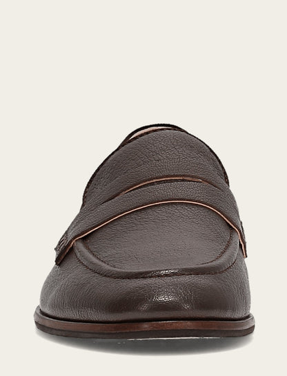Women's Dark Brown Faith Loafer | Frye Dark Brown