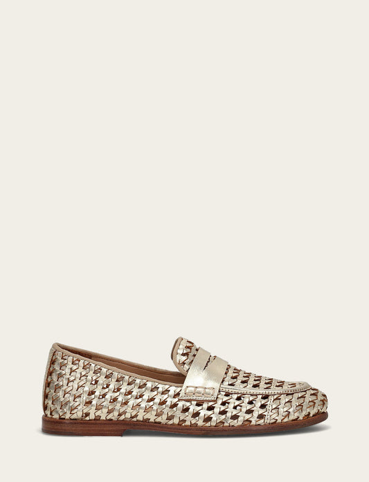 Faith Woven Loafer | Frye Gold