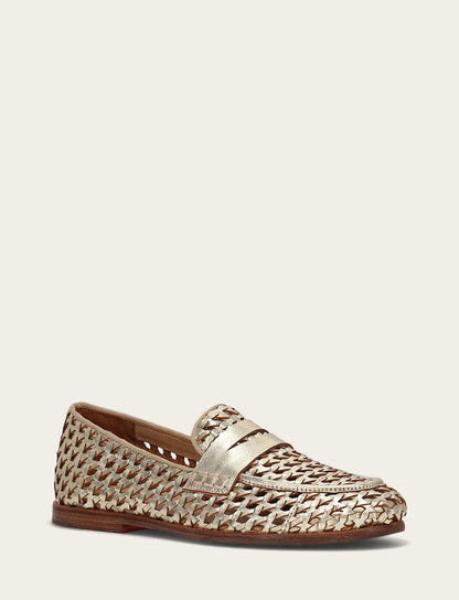 Faith Woven Loafer | Frye Gold