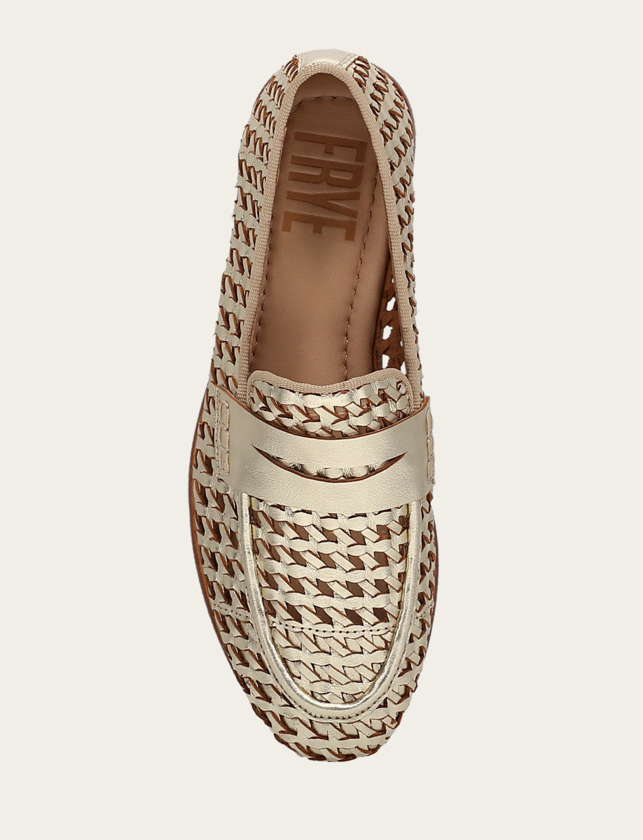 Faith Woven Loafer | Frye Gold