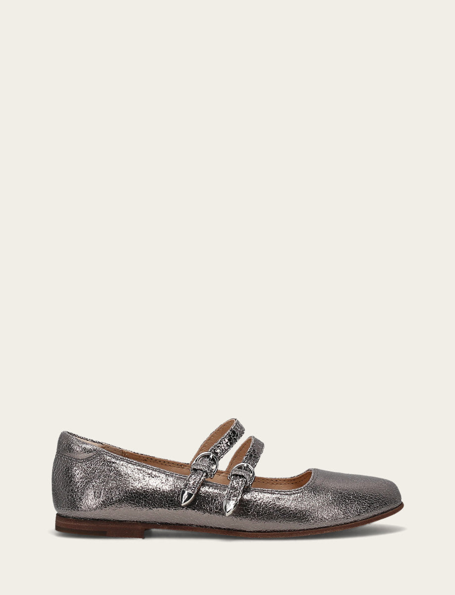 Carson Multi Mary Jane | Frye Gunmetal