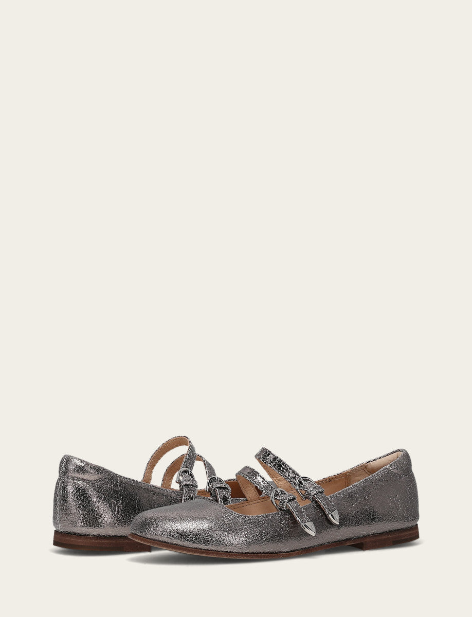 Carson Multi Mary Jane | Frye Gunmetal