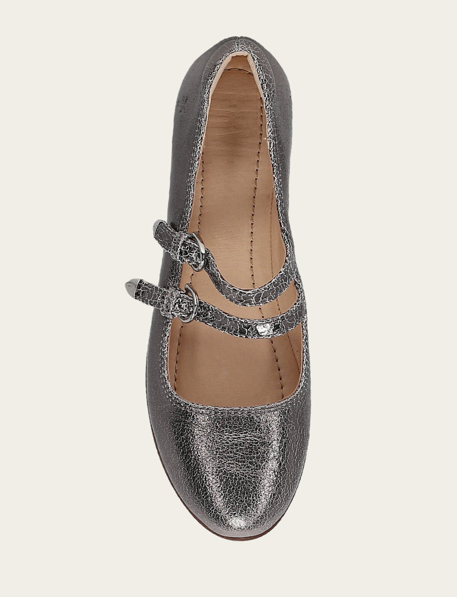 Carson Multi Mary Jane | Frye Gunmetal