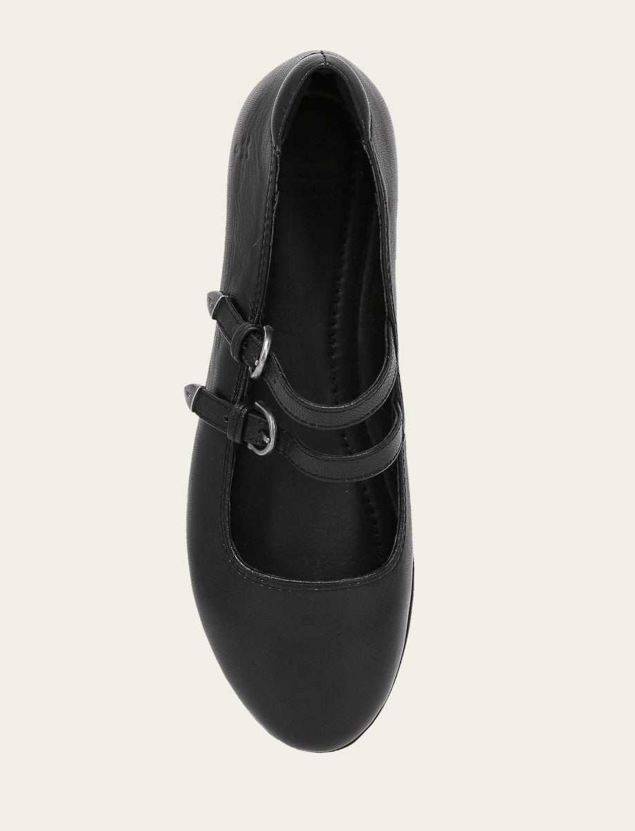 Women's Black Carson Multi Mary Jane Flats | Frye Black