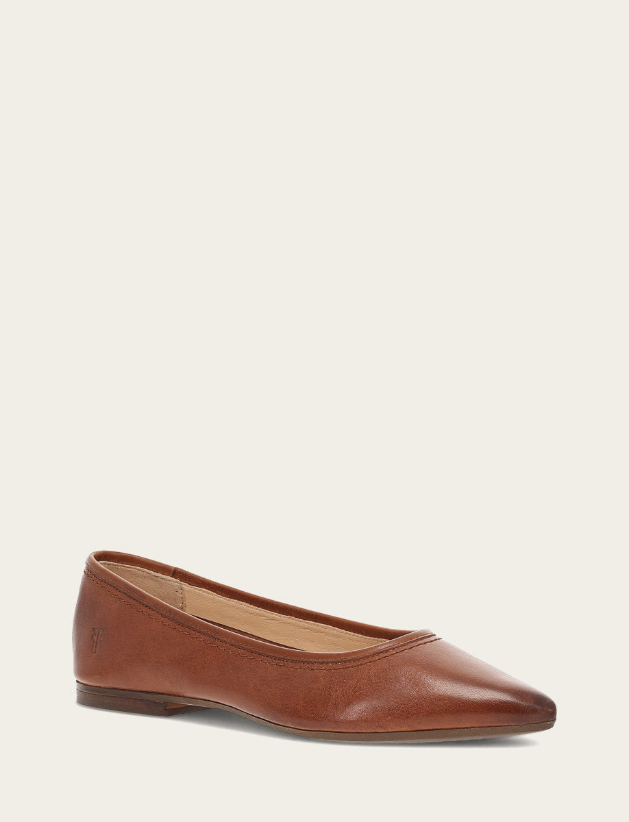 Women's Cinnamon Heather Ballet Flats | Frye Cinnamon