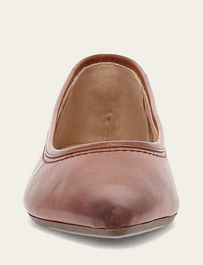 Women's Cinnamon Heather Ballet Flats | Frye Cinnamon