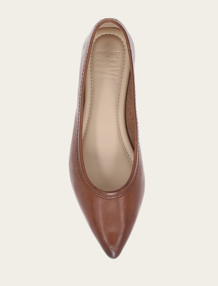 Women's Cinnamon Heather Ballet Flats | Frye Cinnamon