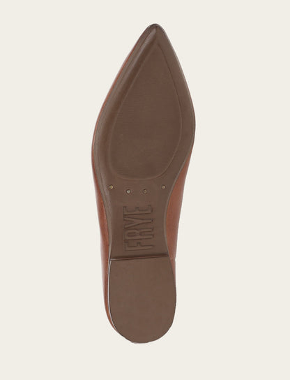 Women's Cinnamon Heather Ballet Flats | Frye Cinnamon