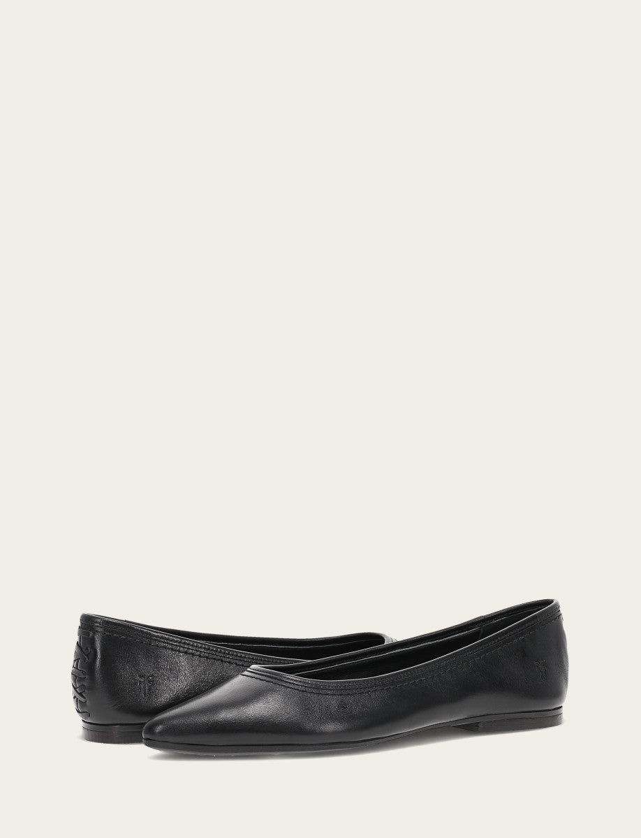 Women's Black Heather Ballet Flats | Frye Black