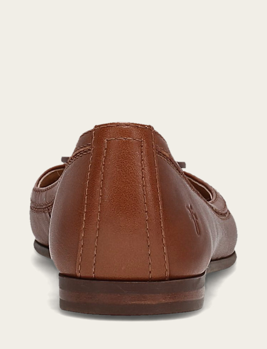 Women's Cinnamon Carson Logo Ballet Shoe | Frye Cinnamon