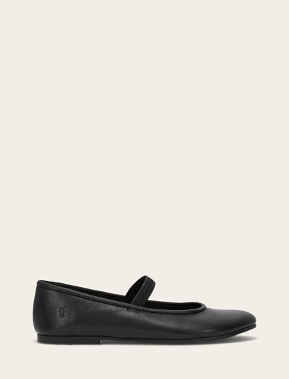 Women's Black Emma Elastic Mary Jane Shoe | Frye Black