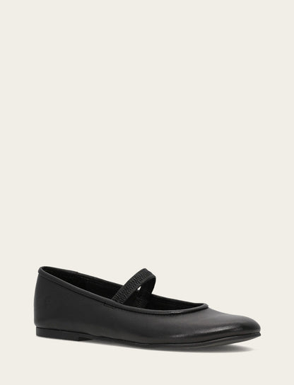 Women's Black Emma Elastic Mary Jane Shoe | Frye Black