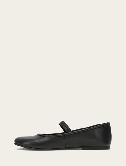 Women's Black Emma Elastic Mary Jane Shoe | Frye Black