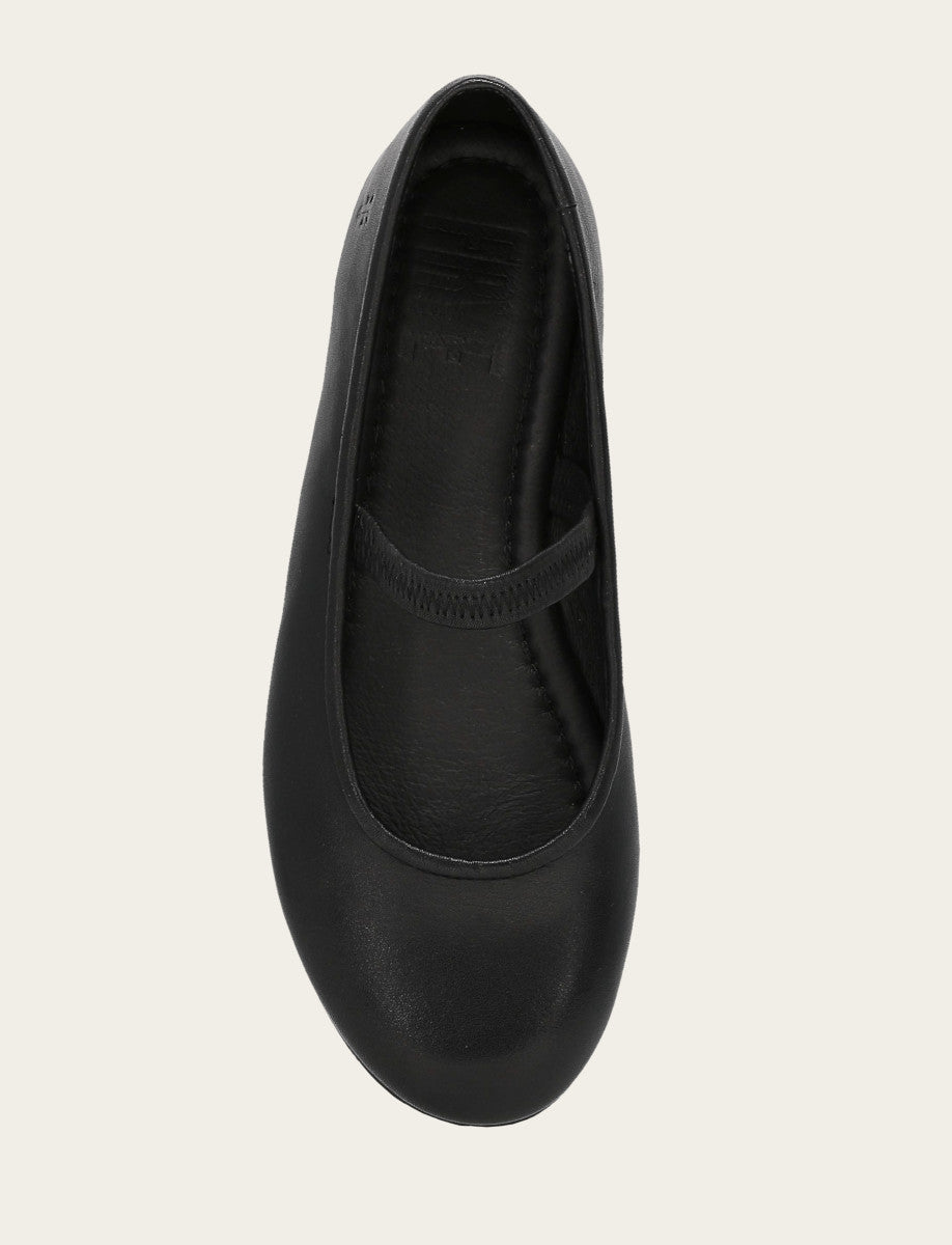 Women's Black Emma Elastic Mary Jane Shoe | Frye Black