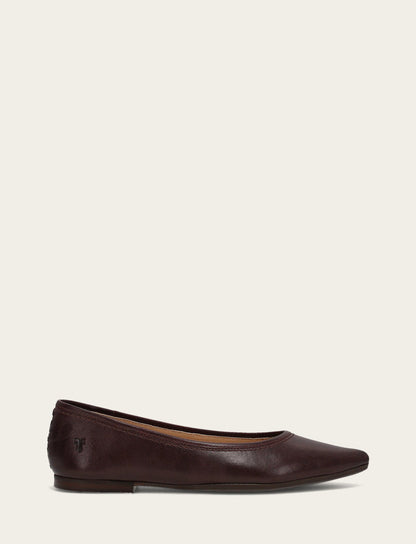 Women's Cherry Lacquer Heather Ballet Shoe | Frye Cherry Lacquer