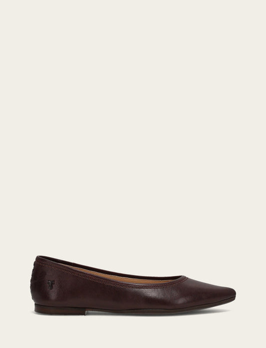 Women's Cherry Lacquer Heather Ballet Shoe | Frye Cherry Lacquer