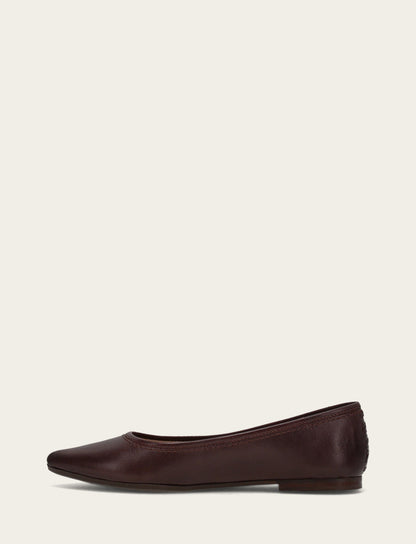 Women's Cherry Lacquer Heather Ballet Shoe | Frye Cherry Lacquer
