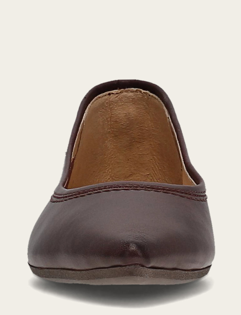 Women's Cherry Lacquer Heather Ballet Shoe | Frye Cherry Lacquer