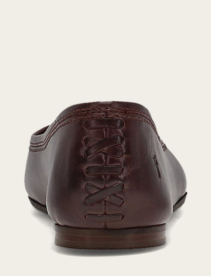 Women's Cherry Lacquer Heather Ballet Shoe | Frye Cherry Lacquer