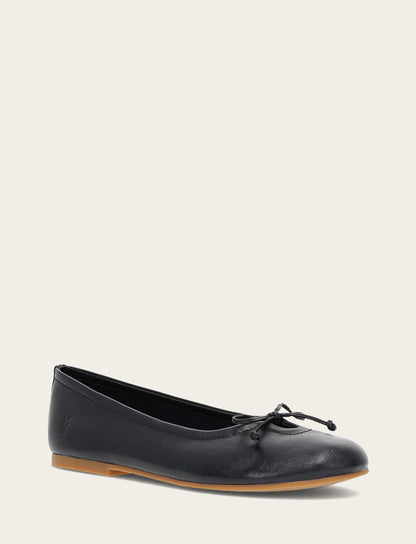 Women's Black Emma Ballet Flats | Frye Black