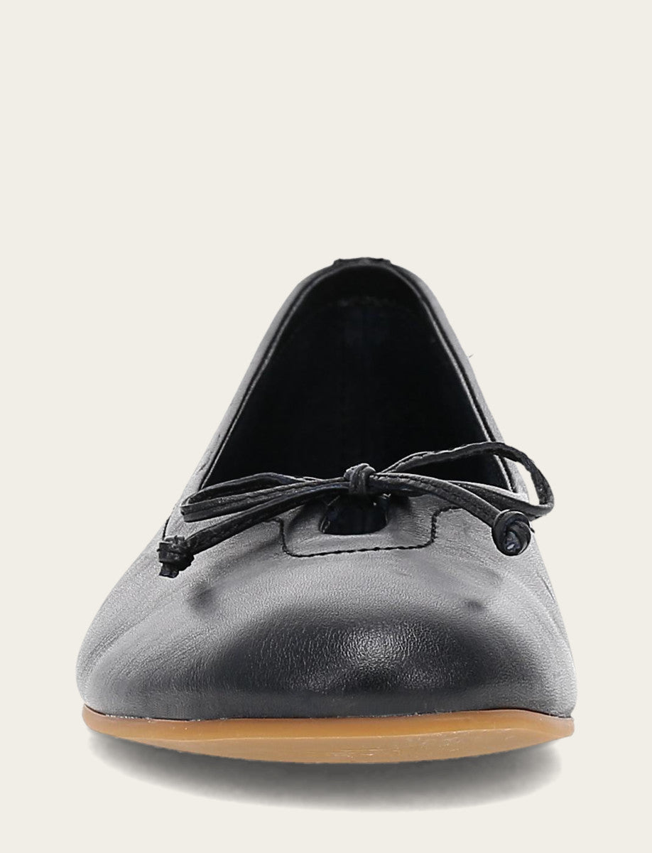 Women's Black Emma Ballet Flats | Frye Black