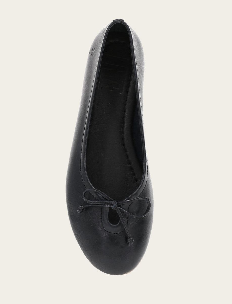 Women's Black Emma Ballet Flats | Frye Black