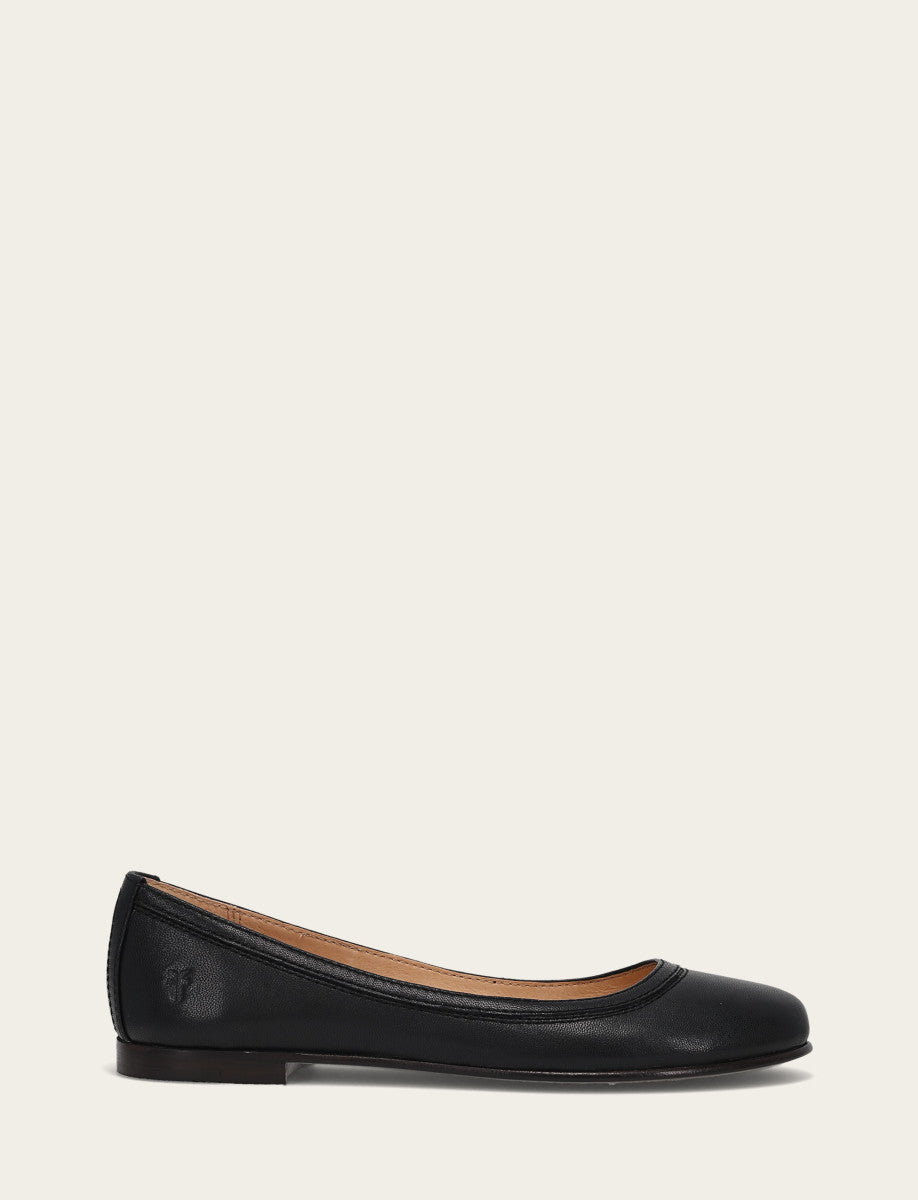 Women's Black Carson Ballet Flats | Frye Black