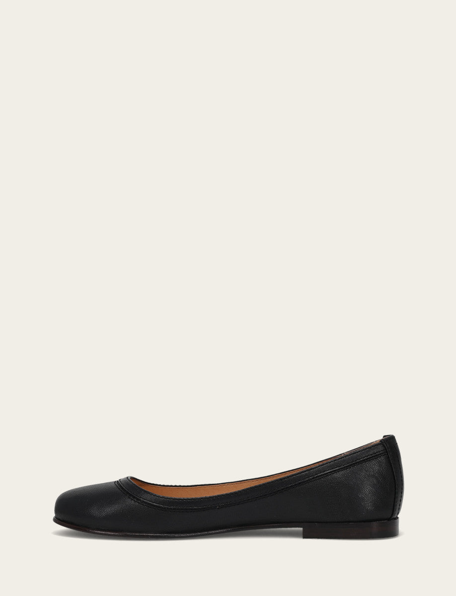 Women's Black Carson Ballet Flats | Frye Black