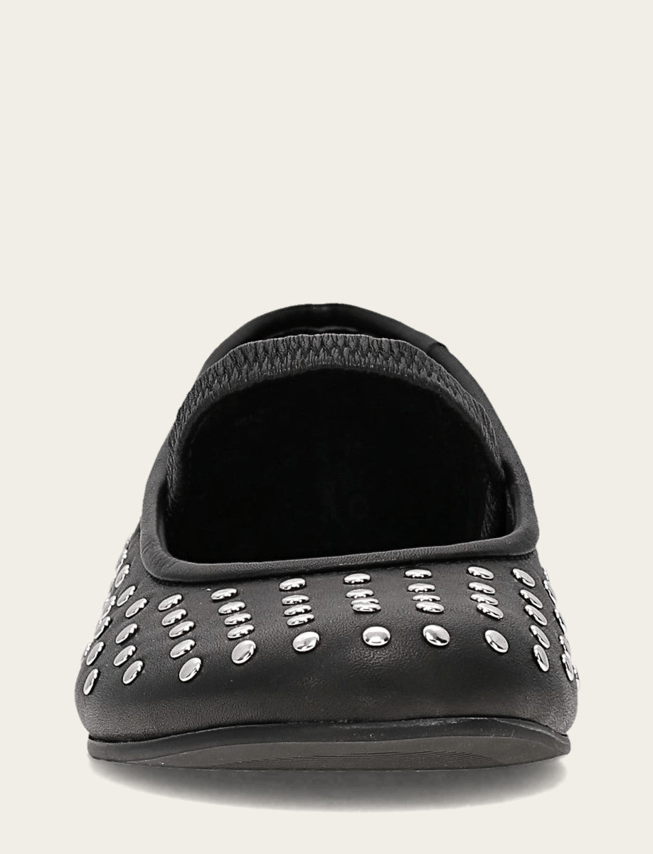 Women's Black Emma Studded Mary Jane Shoe | Frye Black