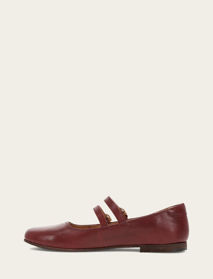 Women's Cranberry Carson Multi Mary Jane Shoe | Frye Cranberry