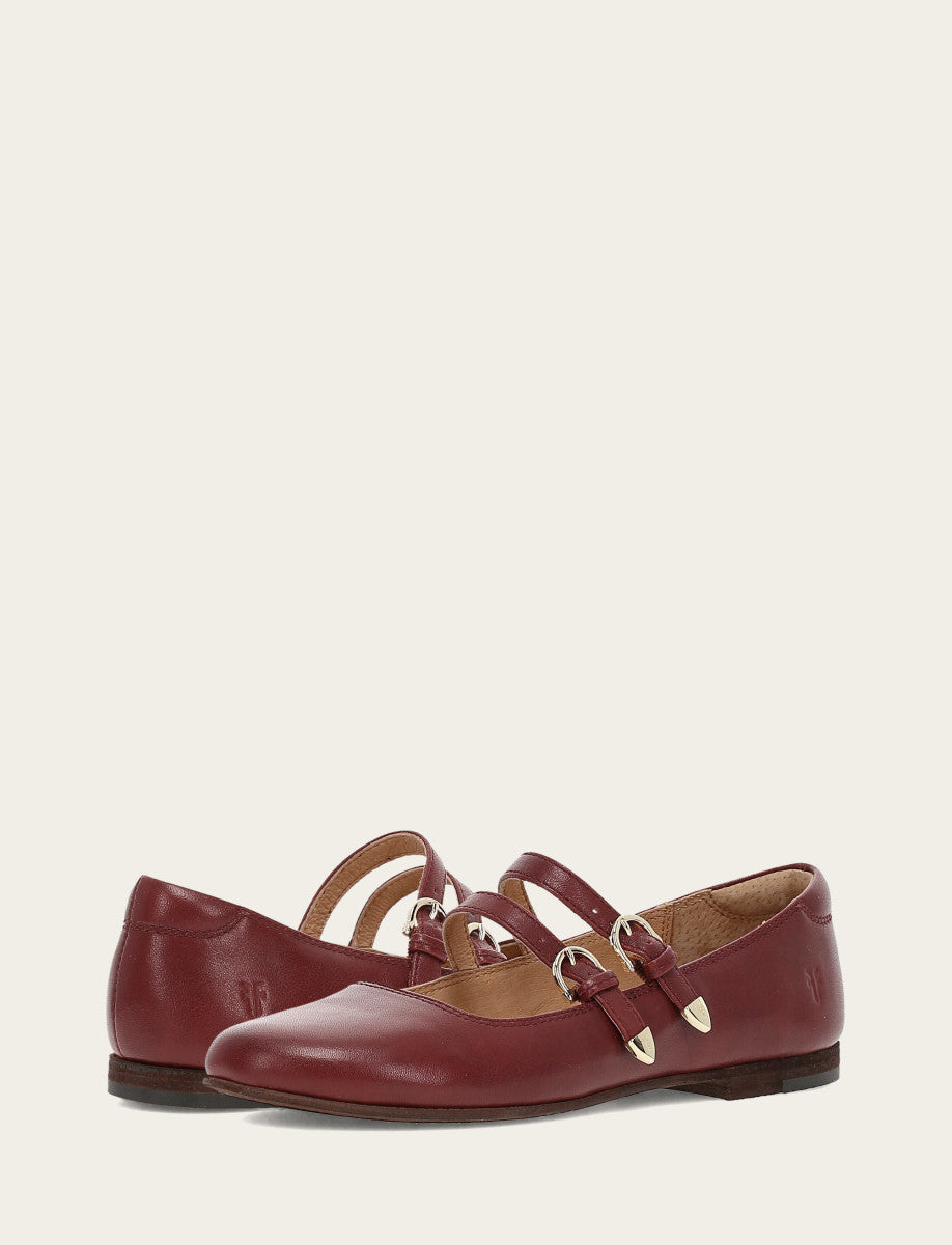 Women's Cranberry Carson Multi Mary Jane Shoe | Frye Cranberry