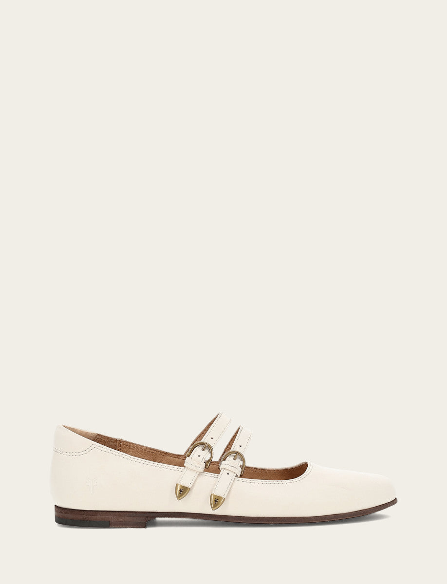 Women's Ecru Carson Multi Mary Jane Shoe | Frye Ecru